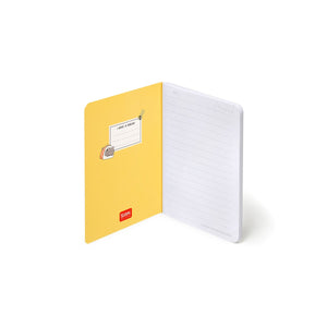 Legami - Cuaderno A6 rayado con tapa dura ilustrada - Gato Sushi