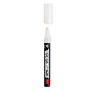 Legami - Rotulador de pintura acrílica - Tinta blanca - Be Bold