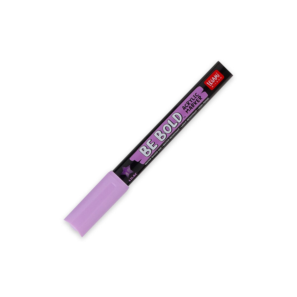 Legami - Rotulador de pintura acrílica - Tinta lila - Be Bold