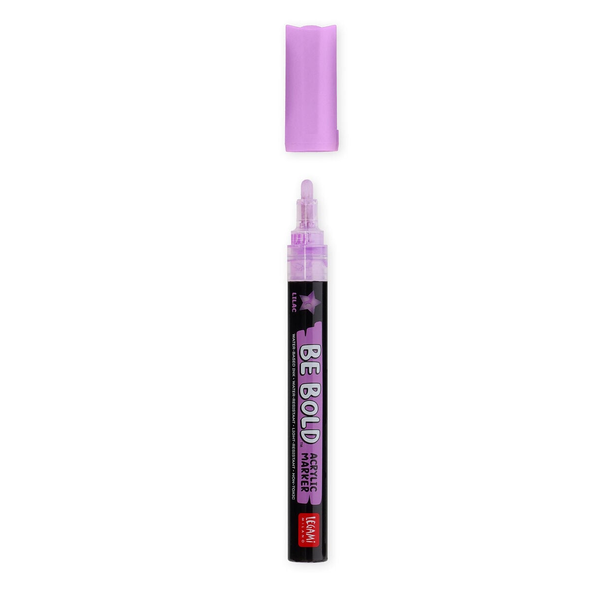 Legami - Rotulador de pintura acrílica - Tinta lila - Be Bold