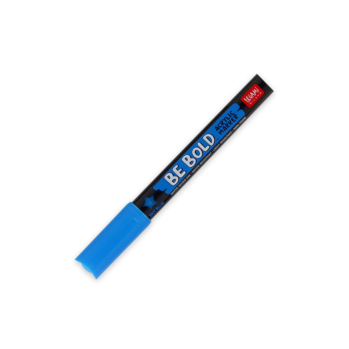 Legami - Rotulador acrílico - Tinta azul - Be Bold