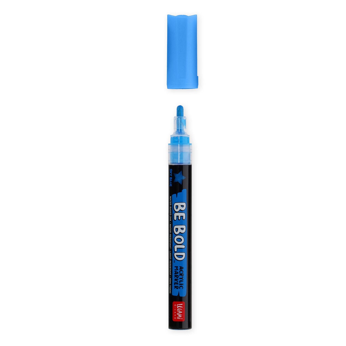 Legami - Rotulador acrílico - Tinta azul - Be Bold