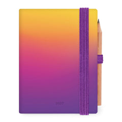 Legami - Mini Agenda Bilingüe 2 Días por Página 2027 - Sunset Vibes