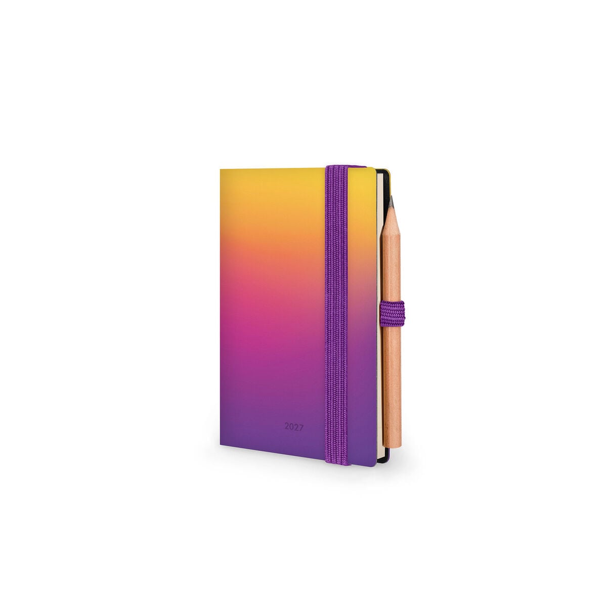Legami - Mini Agenda Bilingüe 2 Días por Página 2027 - Sunset Vibes