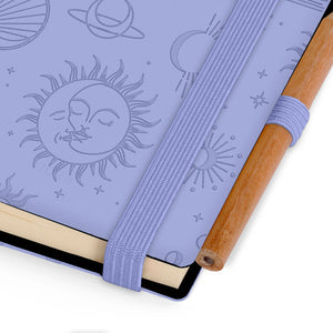 Legami - Mini agenda de 12 meses, 2 días por página - 2027 - Cosmic Lilac
