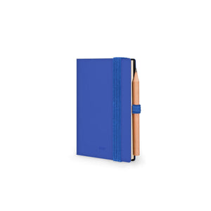 Legami - Mini Agenda Bilingüe de 12 Meses y 2 Días por Página - 2027 - Azul Ecléctico