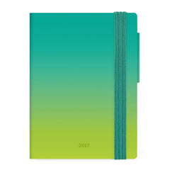 Legami - Minidiario Semanal de 12 Meses 2027 - Shades Green