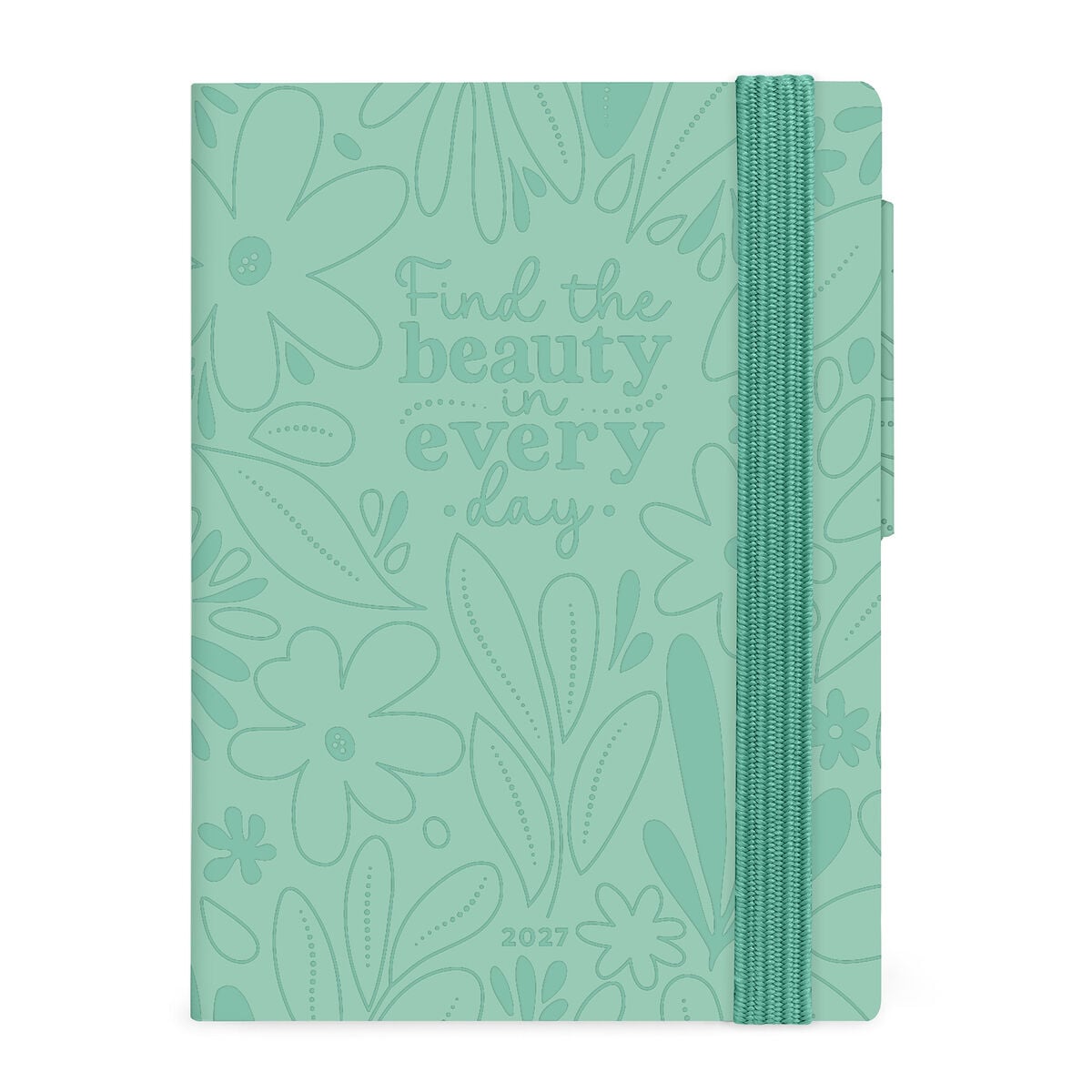 Legami - Agenda semanal pequeña de 12 meses 2027 - Botanic Garden