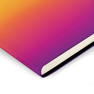 Legami - Agenda Semanal Horizontal Pequeña de 13 Meses de 2027 - Sunset Vibes