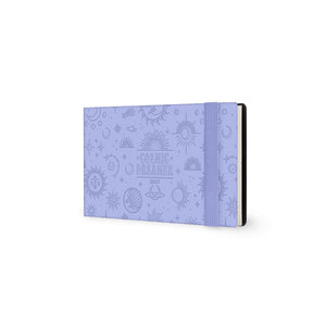 Legami - Agenda Semanal Horizontal Pequeña de 13 Meses 2027 - Cosmic Lilac