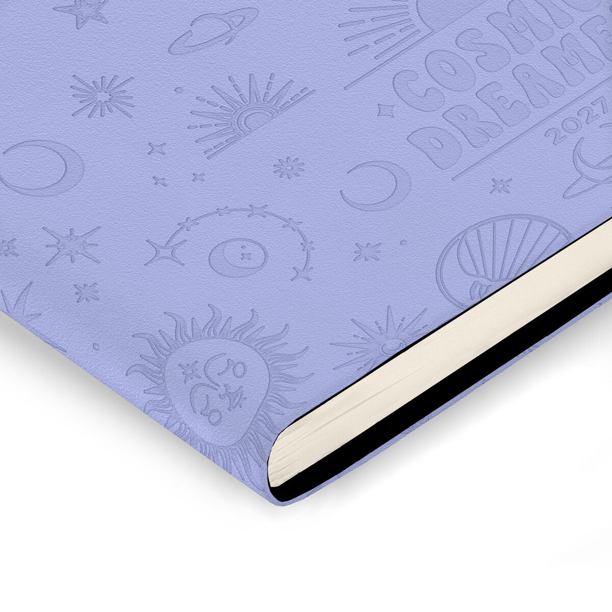 Legami - Agenda Semanal Horizontal Pequeña de 13 Meses 2027 - Cosmic Lilac
