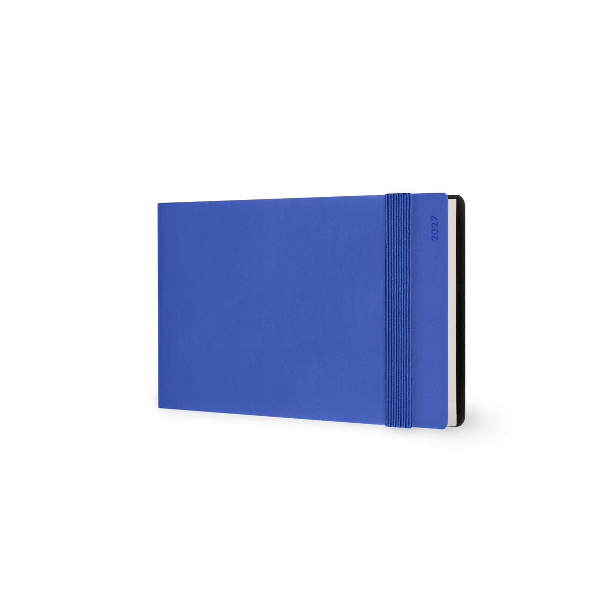 Legami - Agenda Semanal Horizontal Pequeña de 13 Meses 2027 - Azul Ecléctico