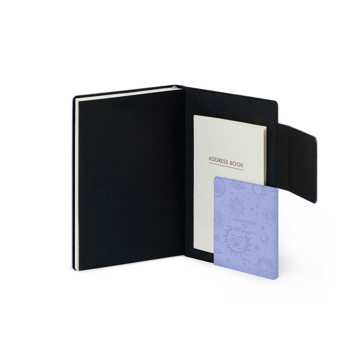 Legami - Agenda Semanal Pequeña 12 Meses 2027 - Cosmic Lilac