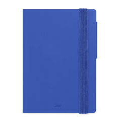 Legami - Agenda Pequeña Semanal de 12 Meses 2027 - Eclectic Blue