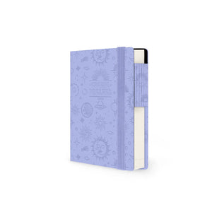 Legami - Agenda Diaria Pequeña de 12 Meses 2027 - Cosmic Lilac