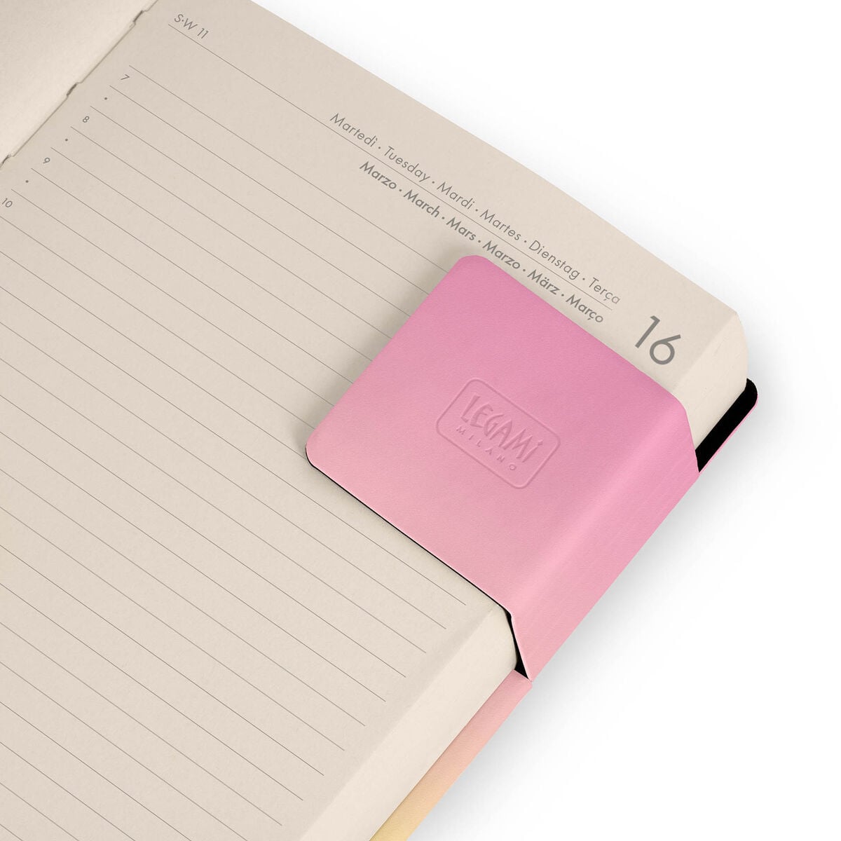 Legami - Agenda Diaria Pequeña de 12 Meses 2027 - Sunrise Lover