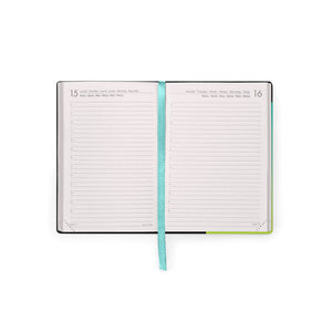 Legami - Agenda Diaria Pequeña de 12 Meses 2027 - Shades Green