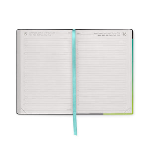 Legami - Agenda Diaria Mediana de 12 Meses 2027 - Shades Green