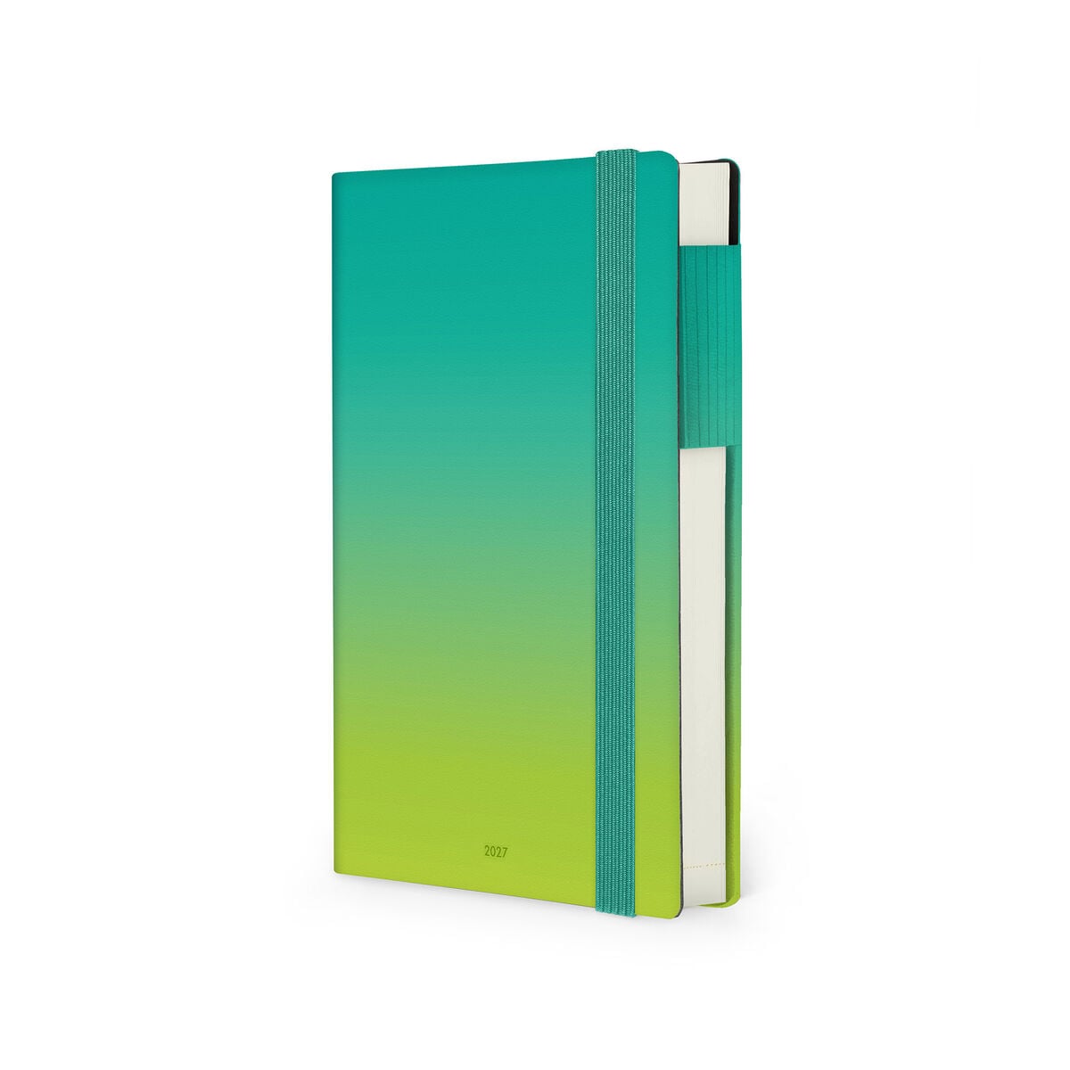 Legami - Agenda Diaria Mediana de 12 Meses 2027 - Shades Green