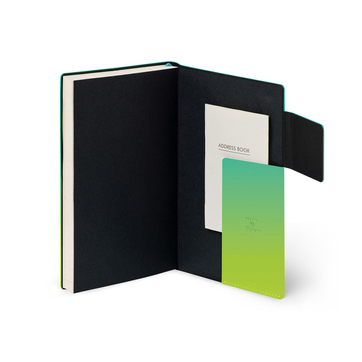 Legami - Agenda Diaria Mediana de 12 Meses 2027 - Shades Green