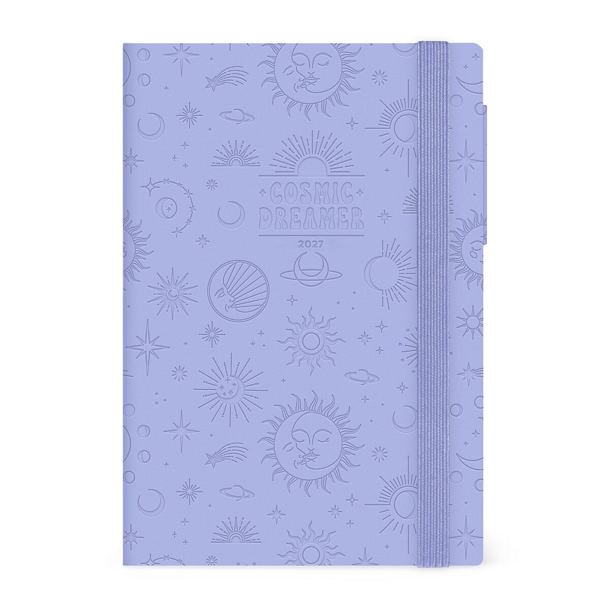 Legami - Agenda Semanal Mediana de 12 Meses 2027 - Cosmic Lilac