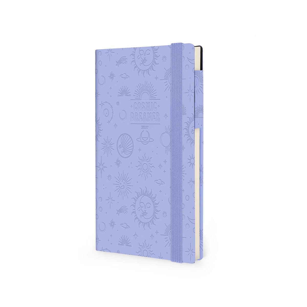 Legami - Agenda Semanal Mediana de 12 Meses 2027 - Cosmic Lilac
