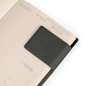Legami - Agenda Semanal Mediana de 12 Meses con Cuaderno 2027 - Black Suit