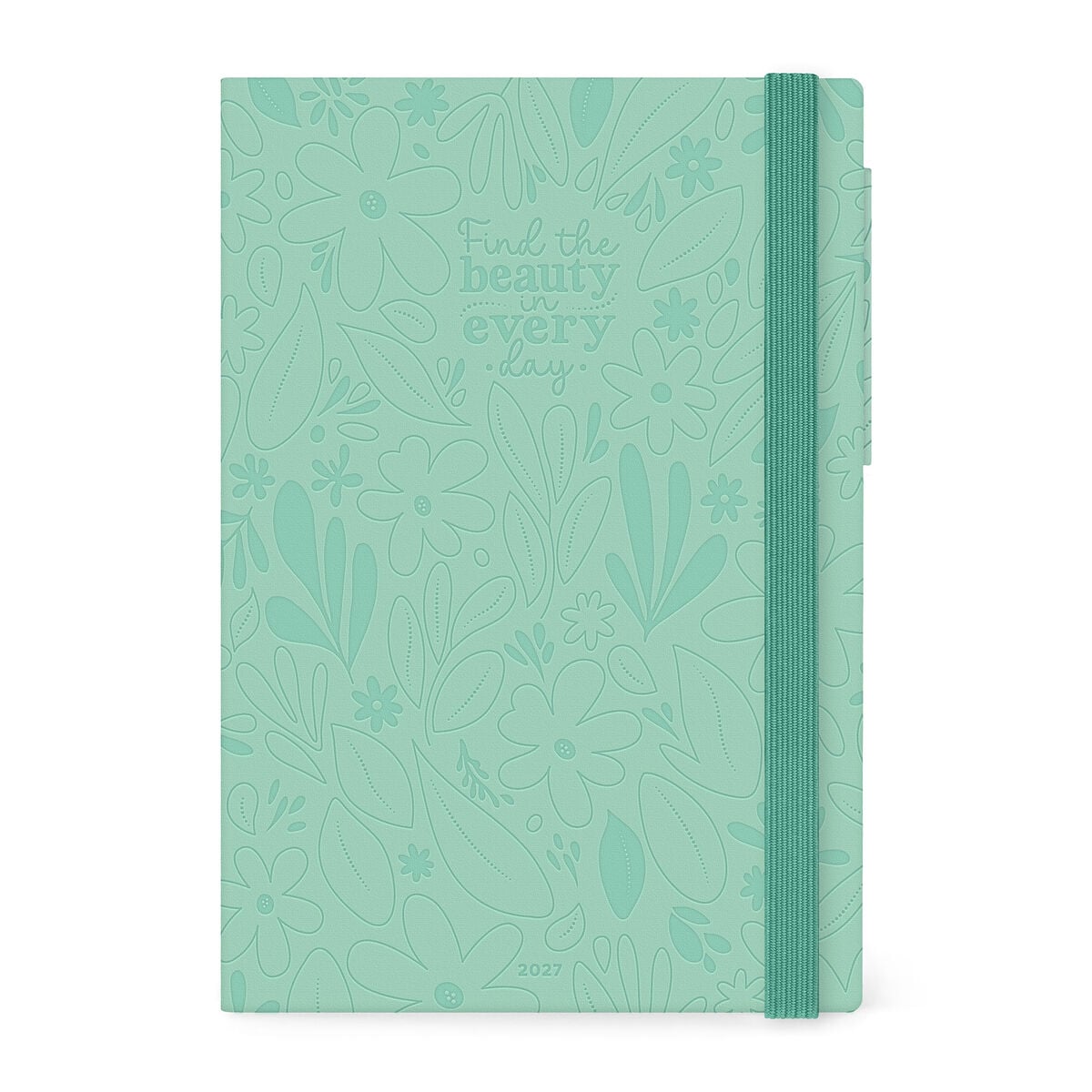 Legami - Agenda Diaria Grande de 12 Meses 2027 - Botanic Garden