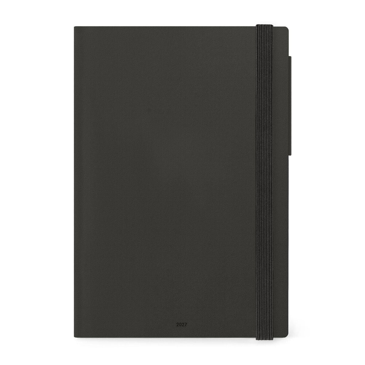 Legami - Agenda Diaria Grande de 12 Meses 2027 - Black Suit