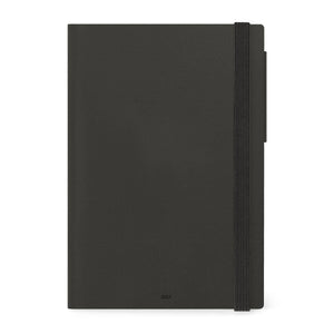 Legami - Agenda Diaria Grande de 12 Meses 2027 - Black Suit