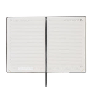 Legami - Agenda Diaria Grande de 12 Meses 2027 - Black Suit