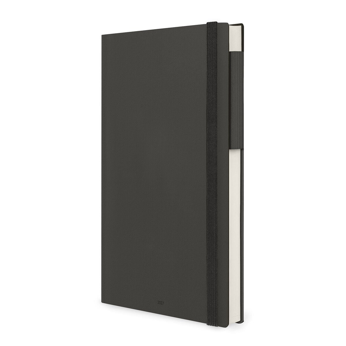 Legami - Agenda Diaria Grande de 12 Meses 2027 - Black Suit