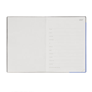 Legami - Agenda Diaria Grande de 12 Meses 2027 - Eclectic Blue