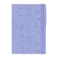 Legami - Agenda Semanal y Diaria Grande de 12 Meses 2027 - Cosmic Lilac