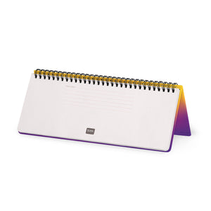 Legami - Planificador de Escritorio de 13 Meses 2027 - Sunset Vibes