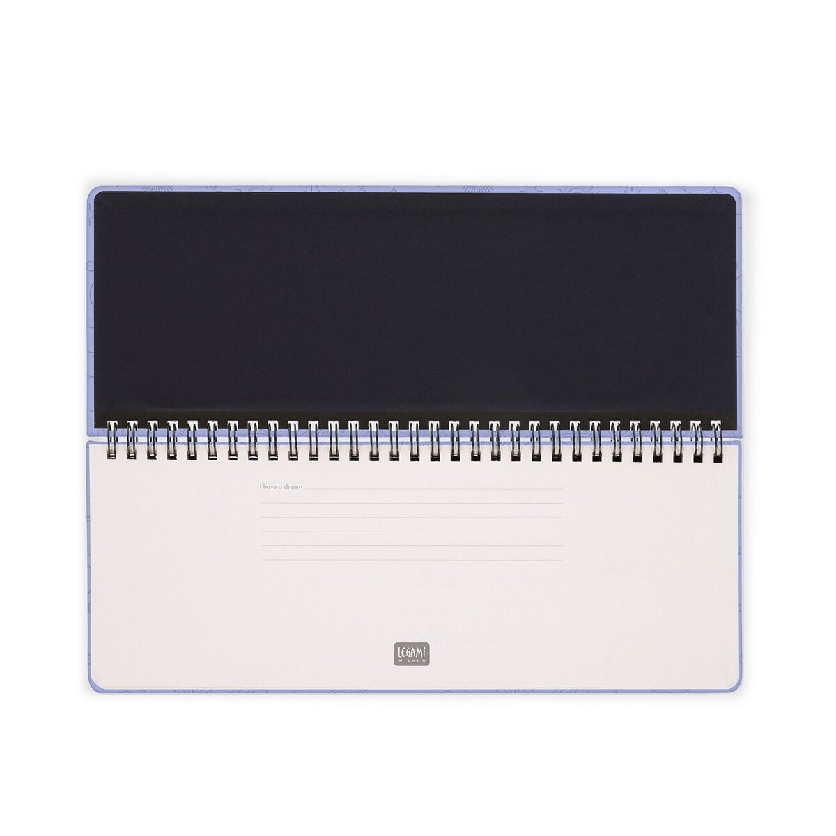 Legami - Agenda de mesa 13 meses 2027 - Cosmic Lilac