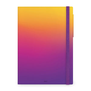 Legami – Agenda Semanal Maxi de 12 Meses 2027 – Sunset Vibes