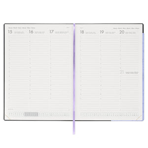 Legami - Agenda semanal maxi de 12 meses 2027 - Cosmic Lilac