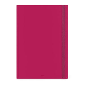 Legami - Agenda Diaria Maxi 13 Meses 2027 - Raspberry Jam