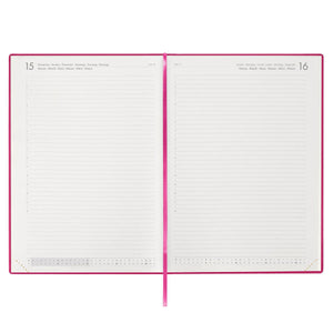 Legami - Agenda Diaria Maxi 13 Meses 2027 - Raspberry Jam