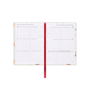 Legami - Calendario semanal de 12 meses, Mini 2027 - Oso Blanco