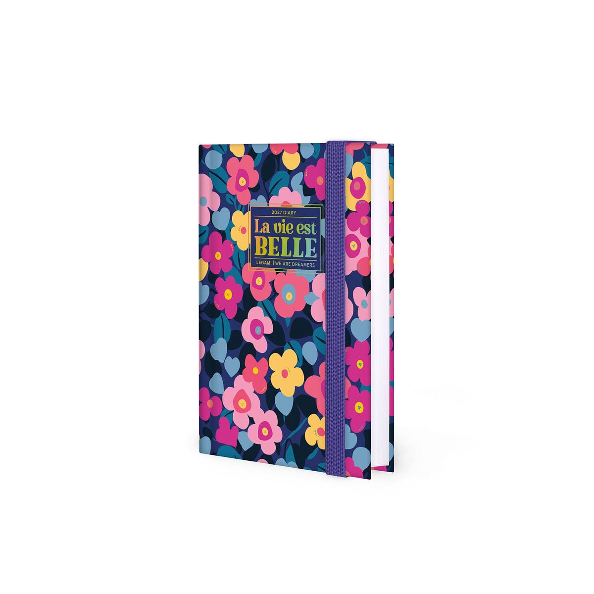 Legami - Agenda fotográfica diaria de 12 meses - Pequeña 2027 - Flores