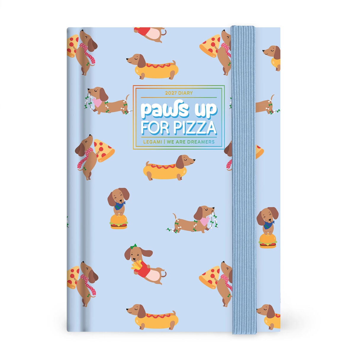 Legami - Agenda Diaria de 12 Meses con Fotos - Pequeña 2027 - Dachshund