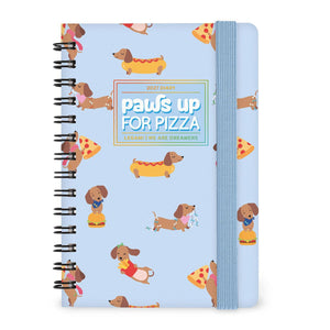 Legami - Agenda Semanal de 12 Meses - Pequeña, de Espiral 2027 - Dachshund