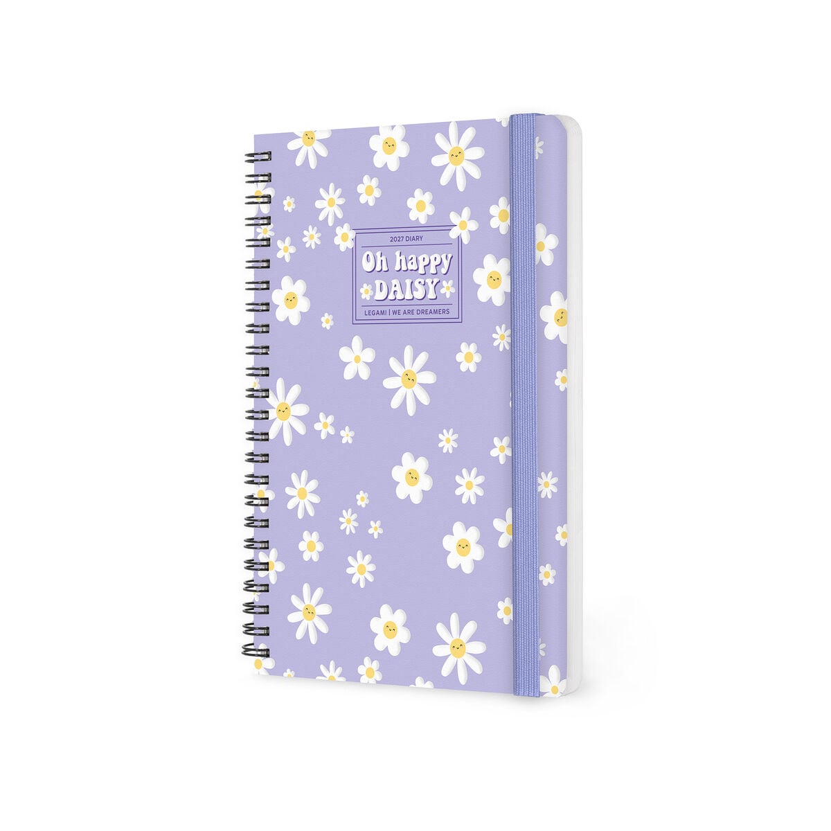 Legami - Agenda Semanal Grande con Espiral de 12 Meses 2027 - Daisy