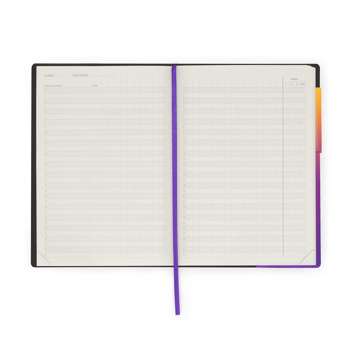 Legami - Agenda semanal para profesores de 13 meses 2026/2027 - Sunset Vibes
