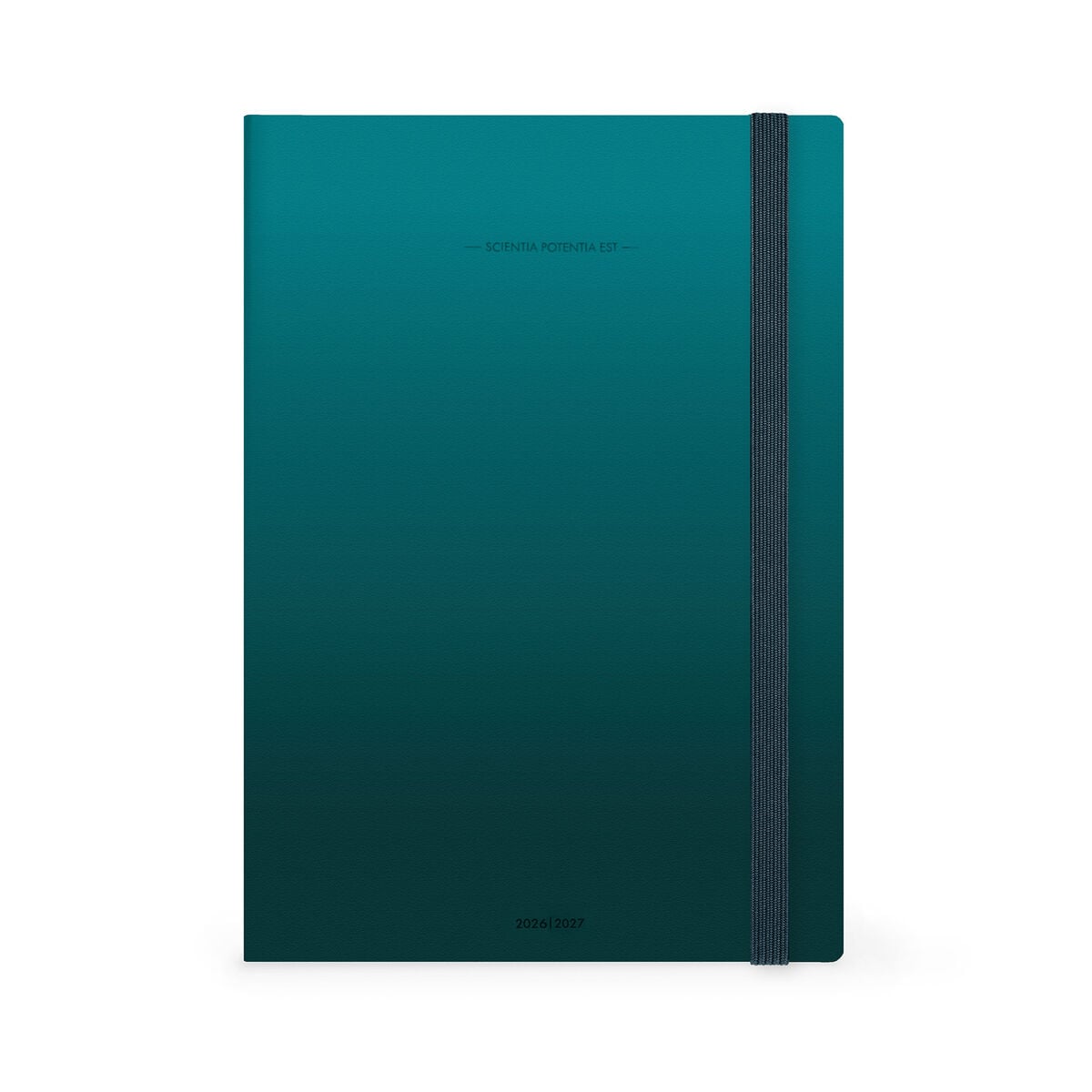 Legami - Agenda semanal para profesores de 13 meses 2026/2027 - Verde azulado oscuro