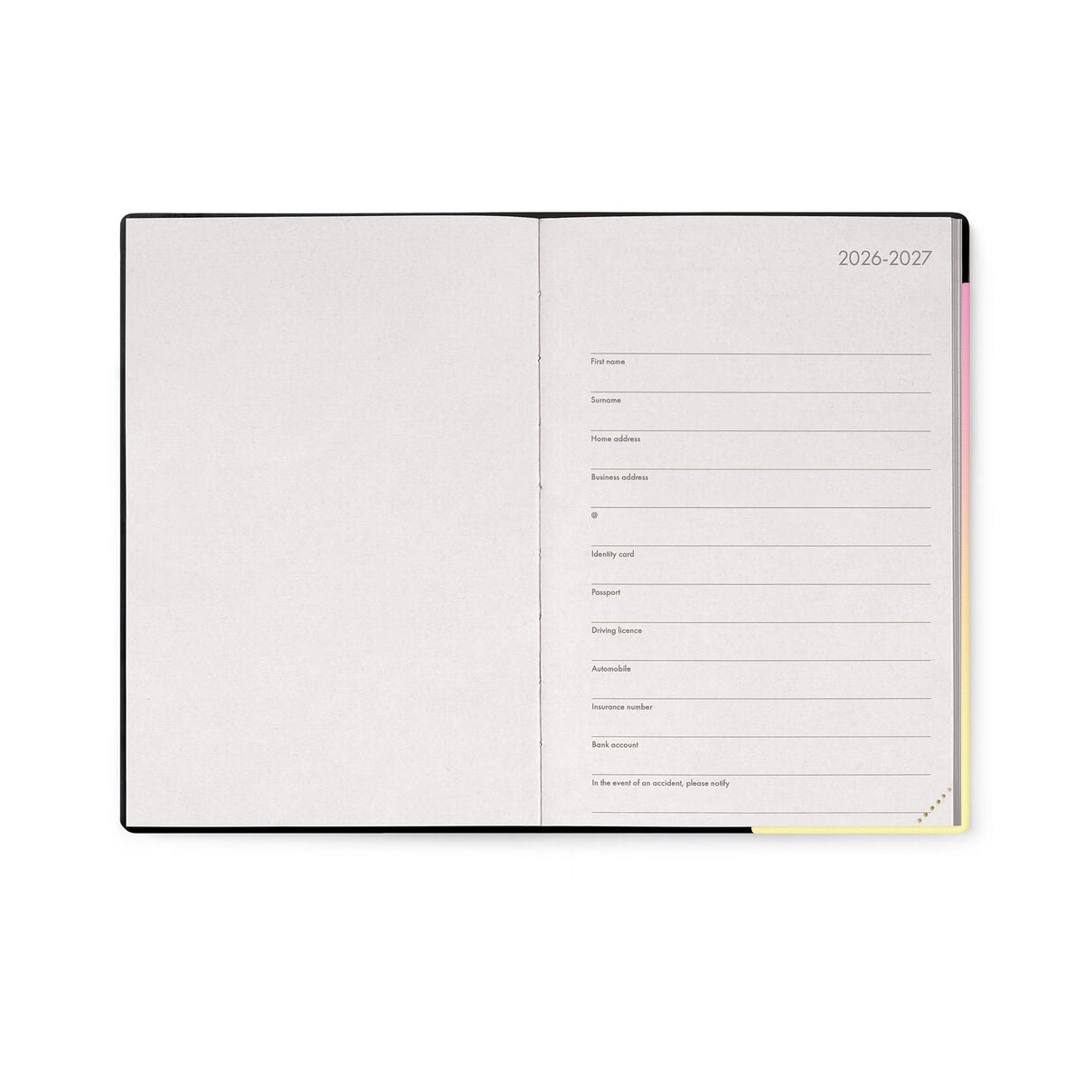 Legami - Agenda Diaria Mediana de 16 Meses 2026/2027 - Sunrise Lover