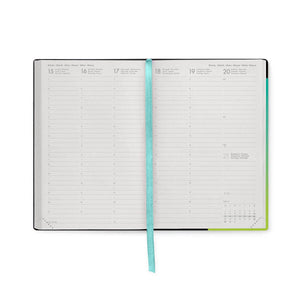 Legami - Agenda Semanal Mediana de 16 Meses 2026/2027 - Shades Green