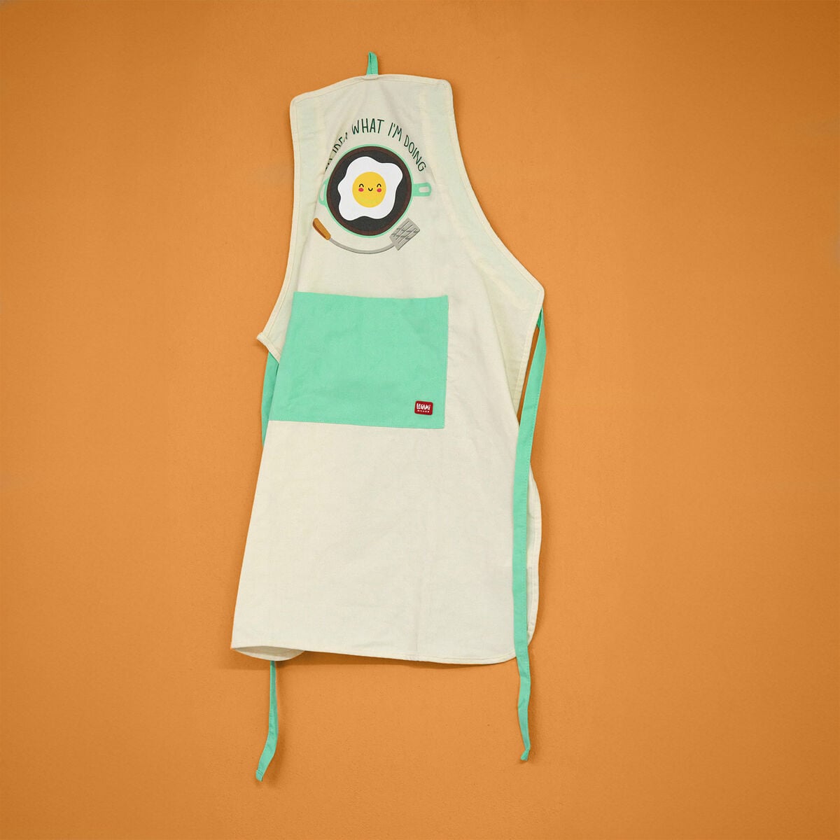 Legami - Delantal de cocina Egg - Súper chef